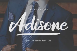 Adisone: A Handwritten Font That Feels Like a Warm Hello