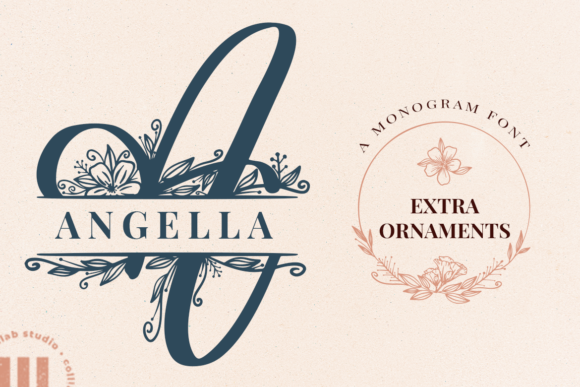 Angella Monogram: A Font for Campaign Creativity
