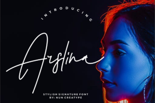 Arslina: A Light, Charming Script Font That Elevates Your Brand