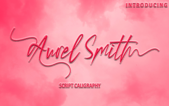 Aurel Smith: A Handwritten Font That Feels Like a Signature