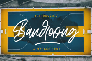 Bandoong: A Friendly Handwritten Font for Real Branding Work