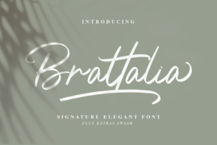 Brattalia: A Sweet Hand-Lettered Script Font for Crafters