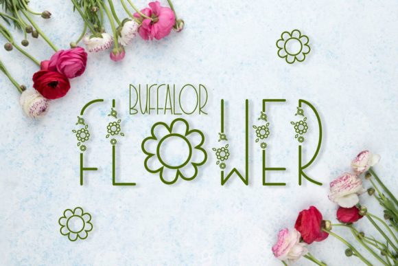 Buffalor Flower: A Decorative Font for Elegant Brand Moments