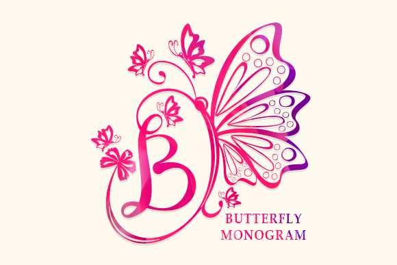 Butterfly Monogram: A Font with Character
