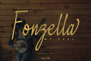 Fonzella: A Smooth, Charming Script Font for Handmade Brands