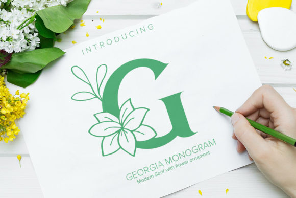 Georgia Monogram: A Font That Adds Character to Branding