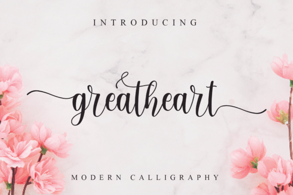 Greatheart: A Luxurious Handwritten Font for Real Business Branding