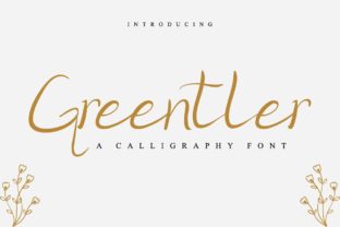 Greentler: A Handwritten Font That Elevates Digital Branding
