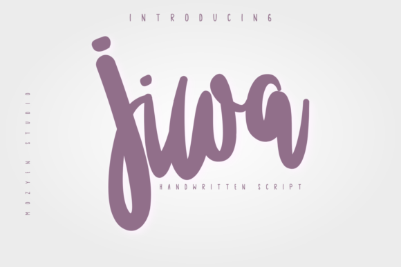 Jiwa: A Handwritten Font That Elevates Your Brand