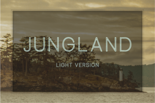 Jungland Outline Light: A Font for Editorial Grace