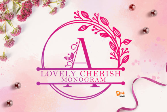 Lovely Cherish Monogram: A Decorative Font That Makes Your Campaign Feel Intentional