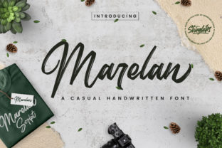 Marelan: A Modern Script Font for Digital Brand Moments