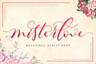 Misterlove: A Refined Script Font for Editorial Elegance