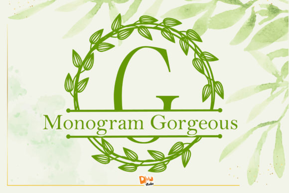 Monogram Gorgeous: A Beautiful Font for Digital Design