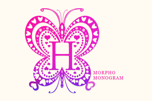 Morpho Monogram: A Decorative Font That Elevates Campaign Headlines