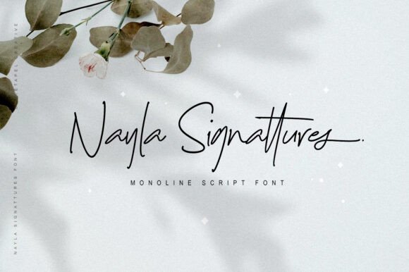 Nayla Signature: A Handwritten Font That Elevates Your Brand