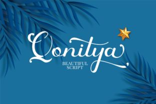 Qonitya: A Script Font That Makes Your Campaigns Instantly Recognizable