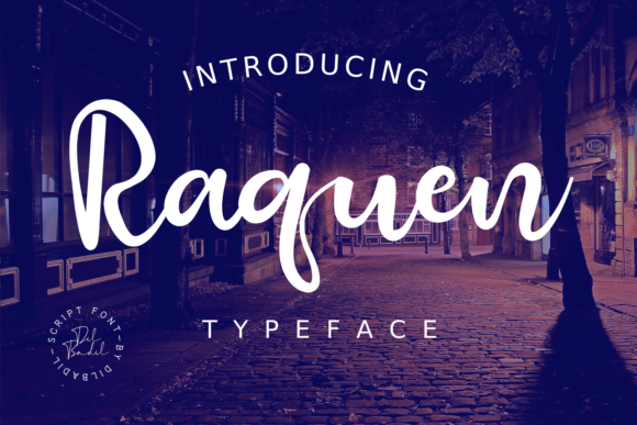 Raquen: A Script Font That Feels Human in Every Campaign