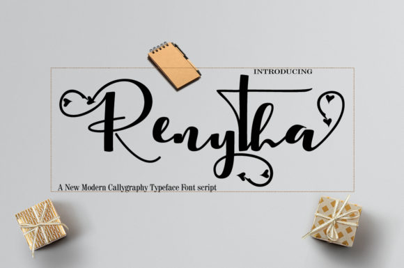 Renytha: A Script Font That Elevates Real Small Business Branding