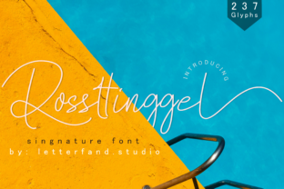 Rossttinggel: A Handwritten Script Font for Digital Branding