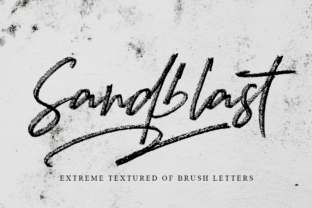 Sandblast: A Handwritten Font That Feels Human in Every Campaign