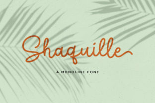 Shaquille: A Refined Script Font for Digital Branding