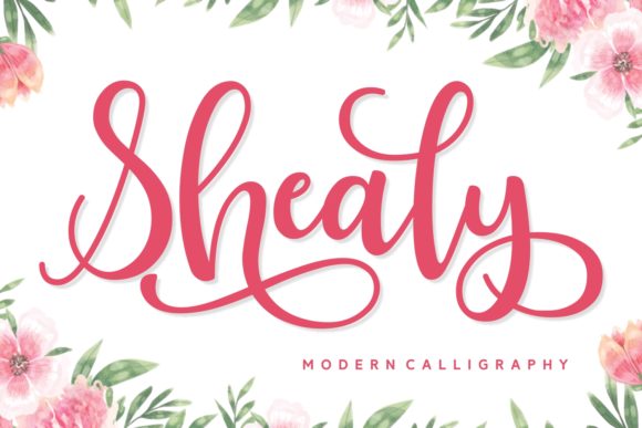 Shealy: A Refined Script Font for Thoughtful Branding