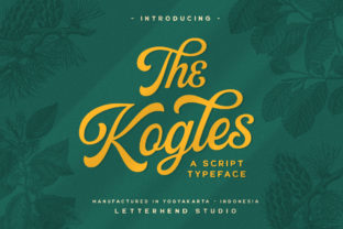 The Kogles: A Script Font That Feels Like Hand-Lettered Magic