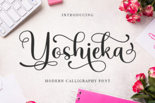 Yoshieka: A Soft-Script Font That Breathes Life Into Editorial Moments